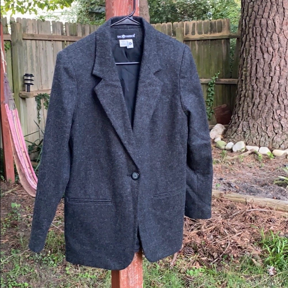SAG HARBOR WOOL BLAZER JACKET🖤